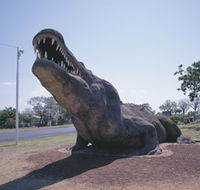 Crocodile Statue - Accommodation Resorts