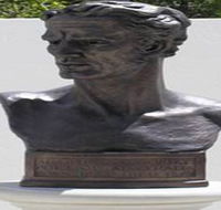 Adam Lindsay Gordon Bronze Bust - Accommodation Resorts