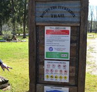 Dog on the Tucker Box Recreational Trail - Accommodation Resorts
