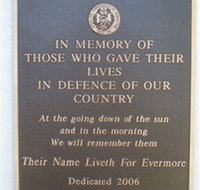 Koumala War Memorial - Accommodation Resorts