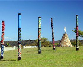 Maclean Tartan Power Poles - Accommodation Resorts 0