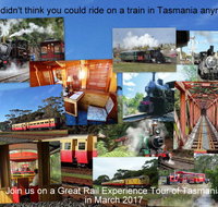 Great Rail Experiences  Tasmania Tour 2017 - Accommodation Resorts
