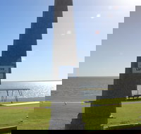 1956 Flood Marker - Accommodation Resorts