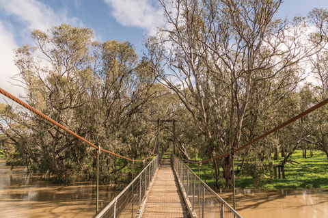 Lachlan River Swing Bridge - Accommodation Resorts 0