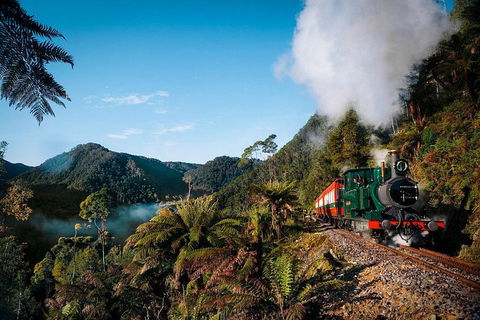 West Coast Wilderness Railway: Rack And Gorge From Queenstown - Accommodation Resorts 0