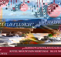 Christmas Day Lunch Hotel Mountain Heritage - Accommodation Resorts
