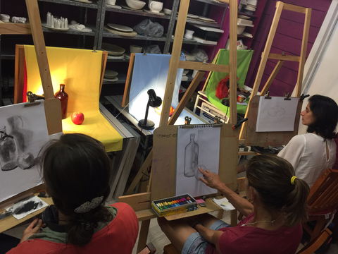 Art Classes With Violetta Strabic - Accommodation Resorts 0