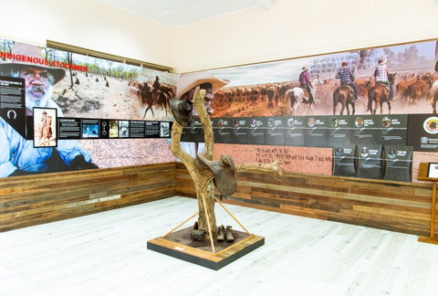 Indigenous Stock Workers Display - Accommodation Resorts 0