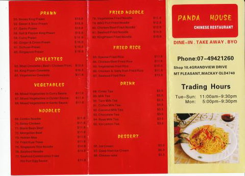 Panda House Chinese Restaurant - Accommodation Resorts 1