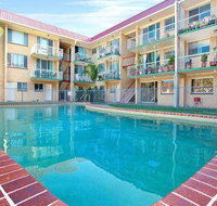 Bribie Beach King bed Unit overlooking pool - Accommodation Resorts