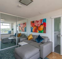 Bright Studio with Amazing City Views - Accommodation Resorts