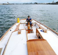 Cruising Yacht in Marina - Accommodation Resorts