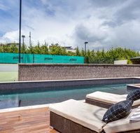 Kalina Retreat resort style tennis  pool - Accommodation Resorts