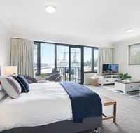 King size studio with water view walk to the city - Accommodation Resorts