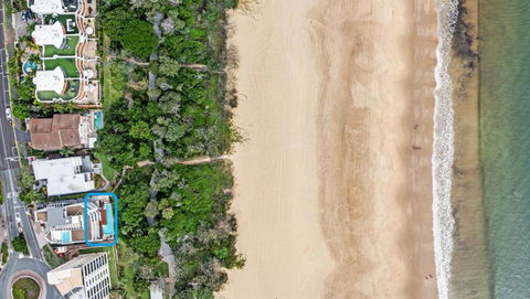 BEACH01- Mooloolaba Beachfront Apartment With Private Pool - Accommodation Resorts 1