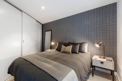 Monochrome And Matte - Sophisticated Loft Living - Accommodation Resorts 3