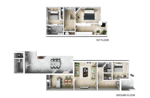 NEWLY RENOVATED LARGE 3.5 BDRM HOUSE! BEST OF MELB - Accommodation Resorts 1
