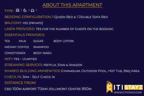 Perfectly Located Modern Apartment - Canberra CBD - Accommodation Resorts 2