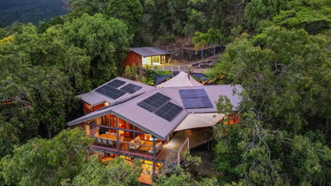 Rainforest Treehouse Sanctuary - With Ocean Views - Accommodation Resorts 0