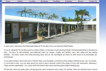 Sandcastle Motel Tin Can Bay with Accommodation Resorts