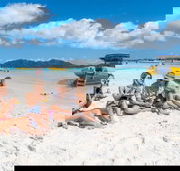 Ocean Rafting Tour to Whitehaven Beach Hill Inlet Lookout  Top Snorkel Spots - Accommodation Resorts