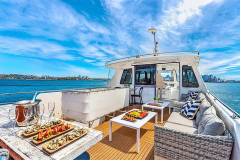 Vivid 90-Minute Sydney Harbour Intimate Catamaran Cruise With Canapes - Accommodation Resorts 4